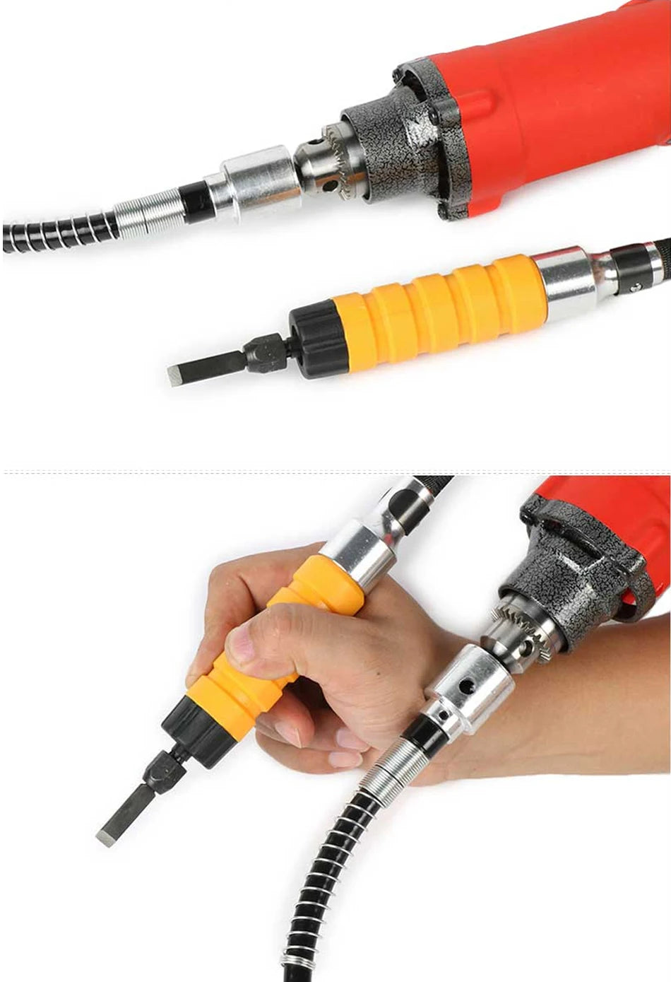 Electric Chisel Head and Flexible Shaft For Furniture Woodworking Engraving Root Carved Grinding Crane Handle-chisel Knives