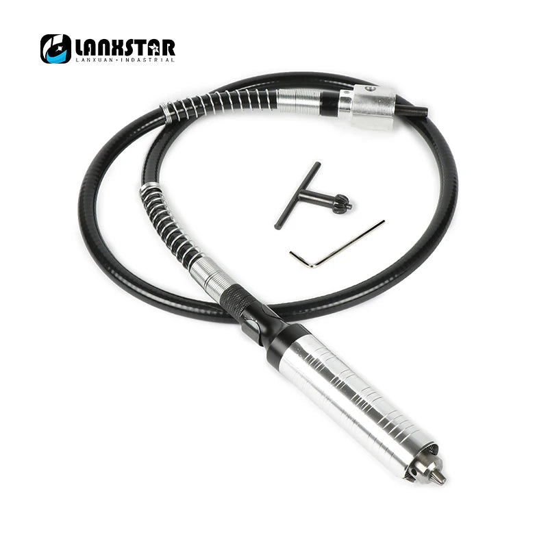 Electric Chisel Head and Flexible Shaft For Furniture Woodworking Engraving Root Carved Grinding Crane Handle-chisel Knives