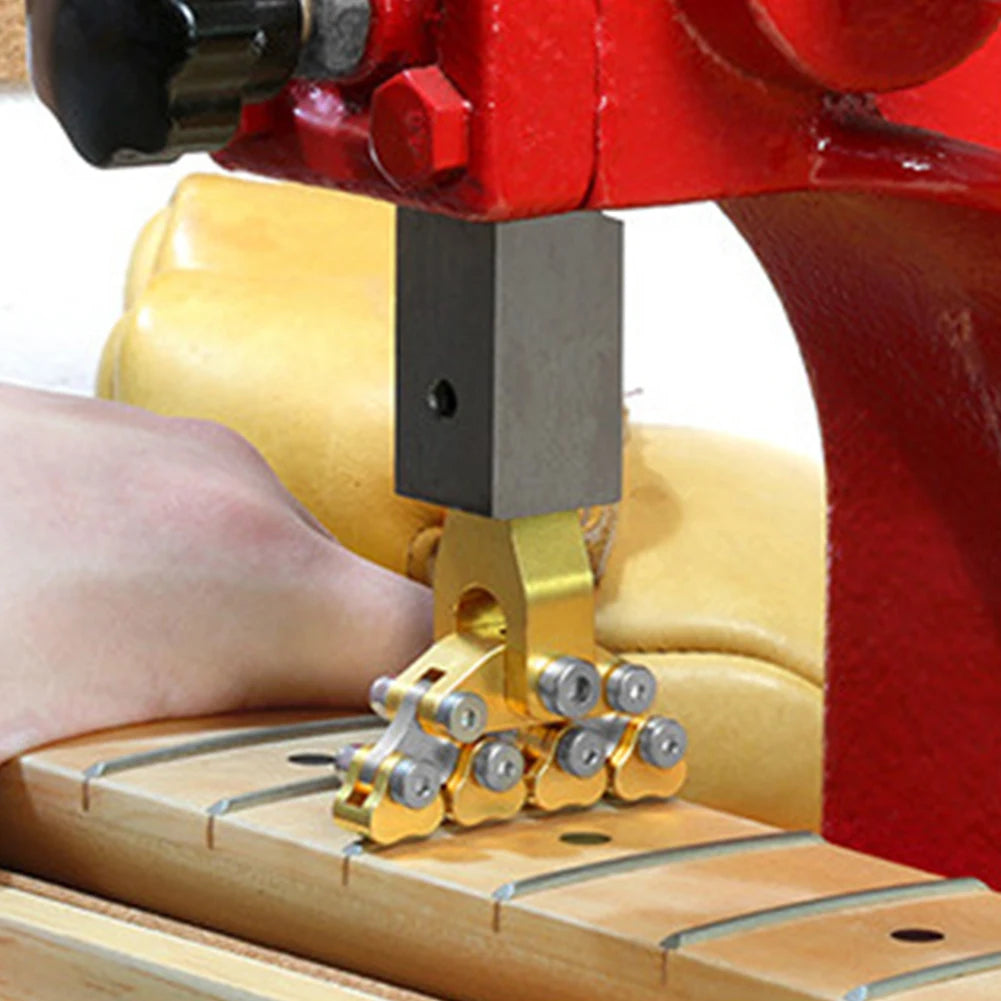 Fret Press Installation Tool Fingerboard Curvatures Pressing Tool for Guitar Bass Maintenance