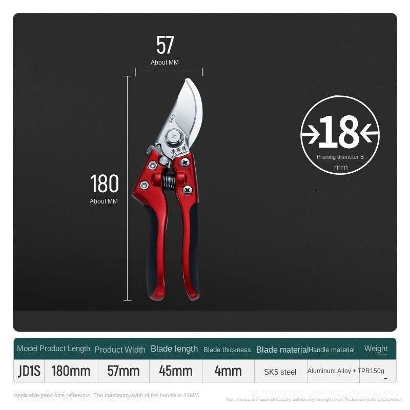 Floral Pruning Shears Fruit Tree Scissors Pruning Device Labor-saving SK5 Steel Branch Shears Gardening  Garden Tools