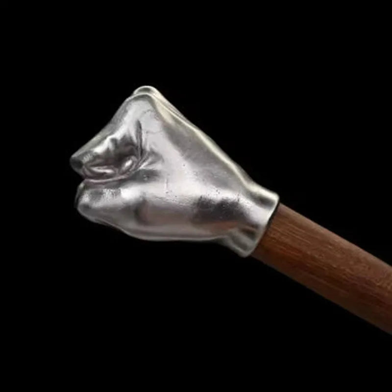 Fist Hammer Craft Ornament Hammer with Wooden Handle  Multifunctional Stainless Steel Head Hammers DIY Creative Manual Hammers