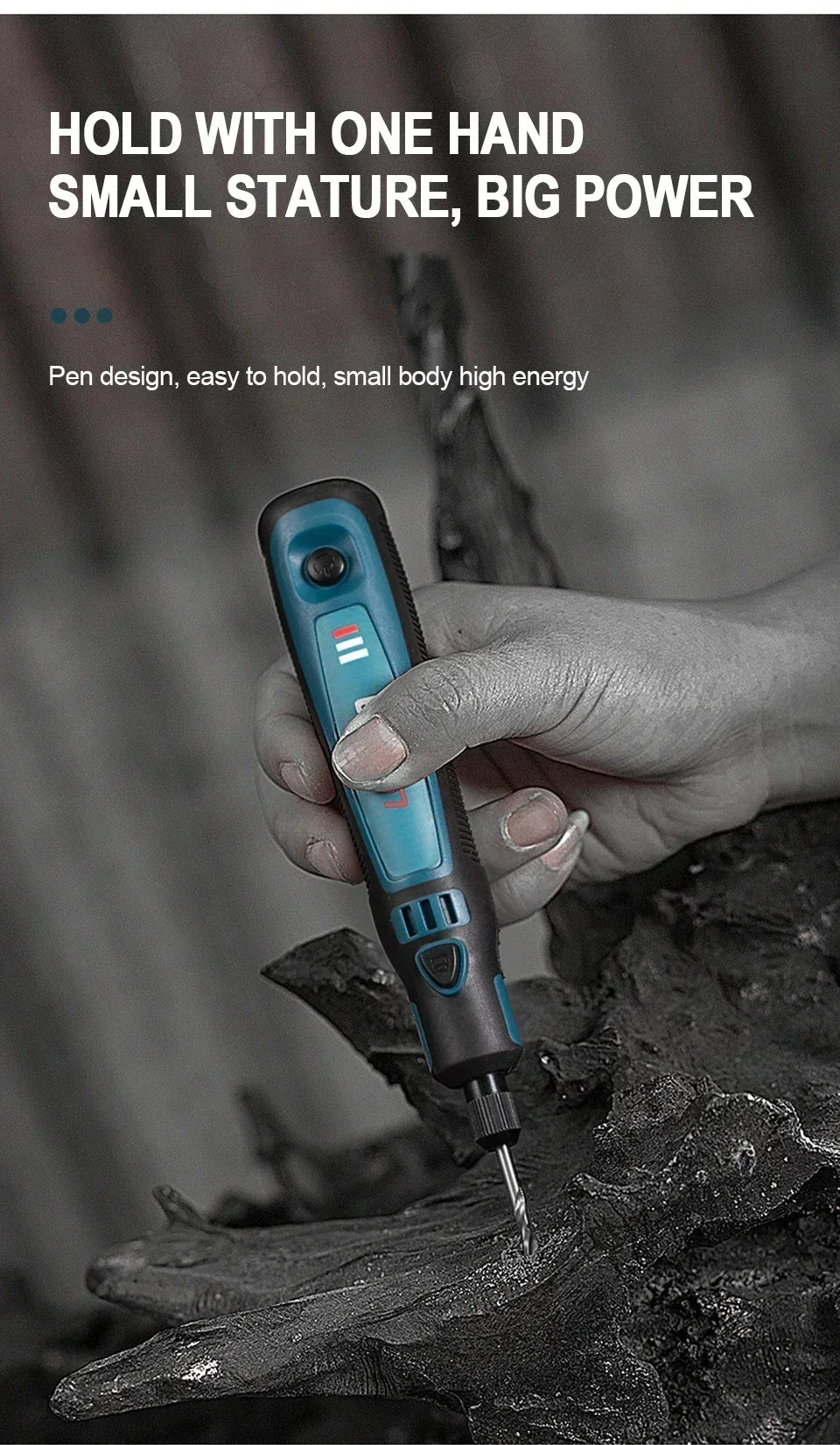 USB Cordless Rotary Tool Kit Woodworking Electric Drill Grinder Engraver Pen DIY For Jewelry Metal Glass Mini Wireless Drill