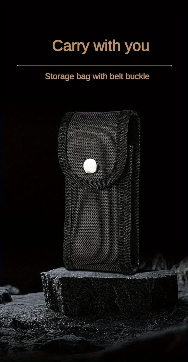 The Outdoor Multifunctional Tool Hammer Has A Flashlight Function and Is Extremely Powerful.