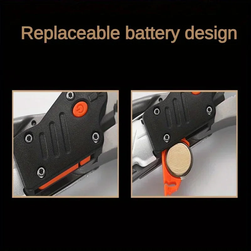 The Outdoor Multifunctional Tool Hammer Has A Flashlight Function and Is Extremely Powerful.